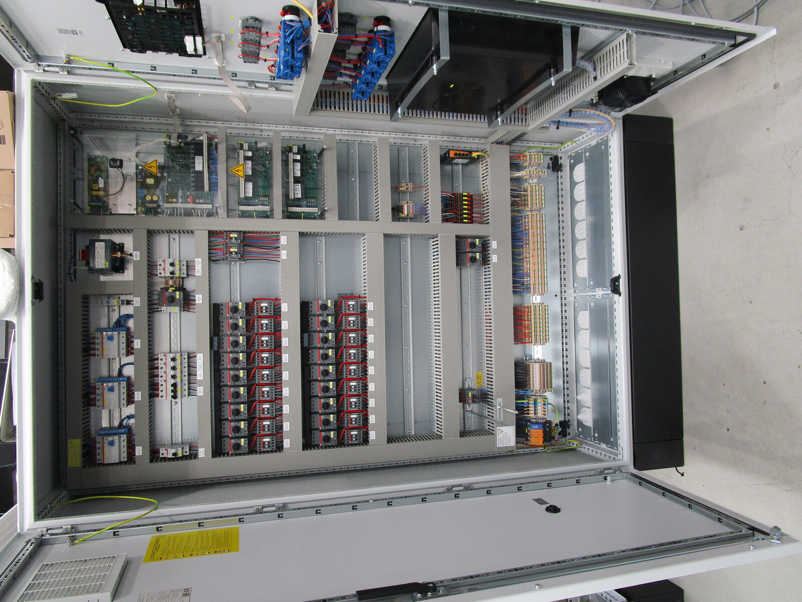 Control panel level 1 ventilation Viper internal